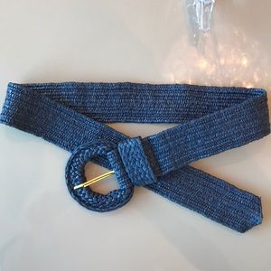 Lily Pulitzer Navy Sullivan Belt- never worn!
